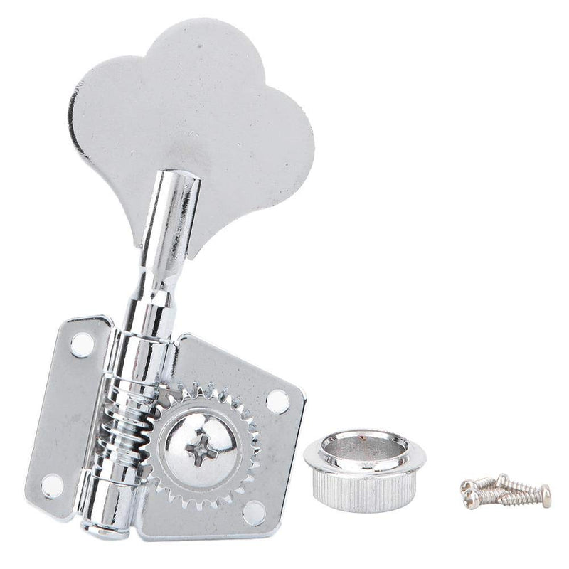VBESTLIFE Electric Bass Machine Heads, Open Tuner Knobs String Tuning Key Pegs Tuners for Electric Bass for Right Row
