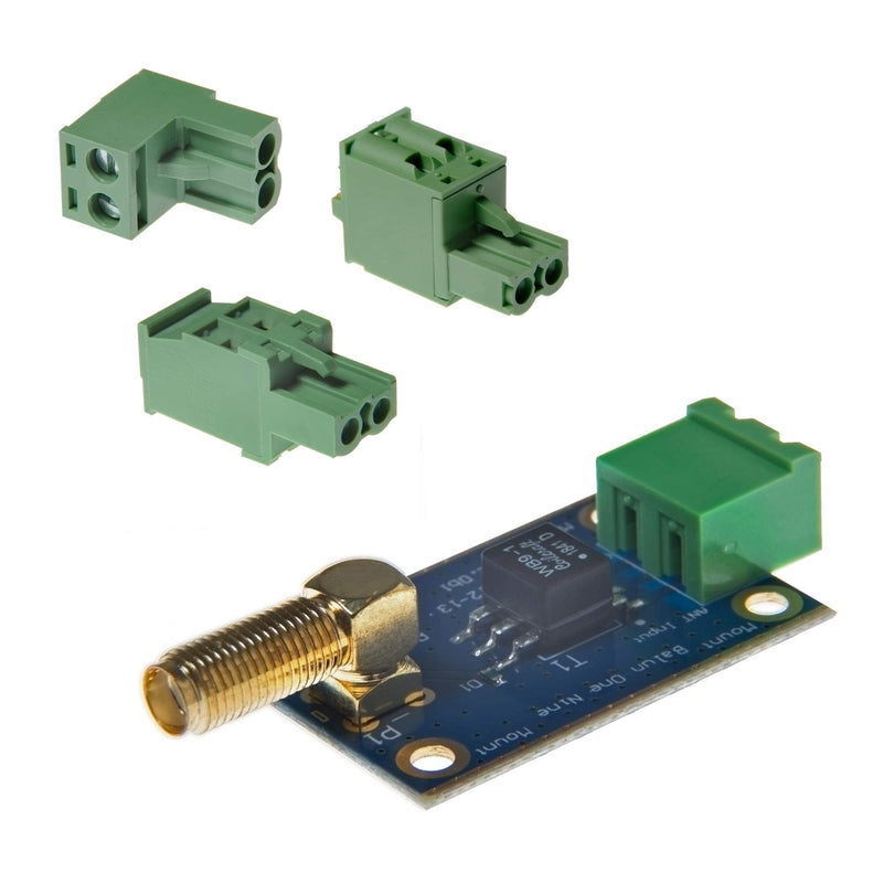 [AUSTRALIA] - Balun One Nine v2 Barebones - Small Low-Cost 9:1 (1:9) HF Antenna Balun and Unun with Antenna Input Protection for Shortwave. Great for Software Defined Radio (RTL-SDR), Ham It Up & SDRPlay 