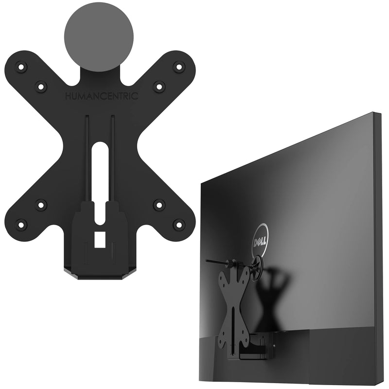HumanCentric VESA Mount Adapter Compatible with Dell Monitors, VESA Adapter for Monitor S2318H, S2218H, S2319NX, S2419NX, S2718H, S2719H, S2719HN, SE2219H, SE2419HR, SE2419HX, SE2719H, and More Dell S2*18, S2*19, SE2*19 Series (not Ultrathin)
