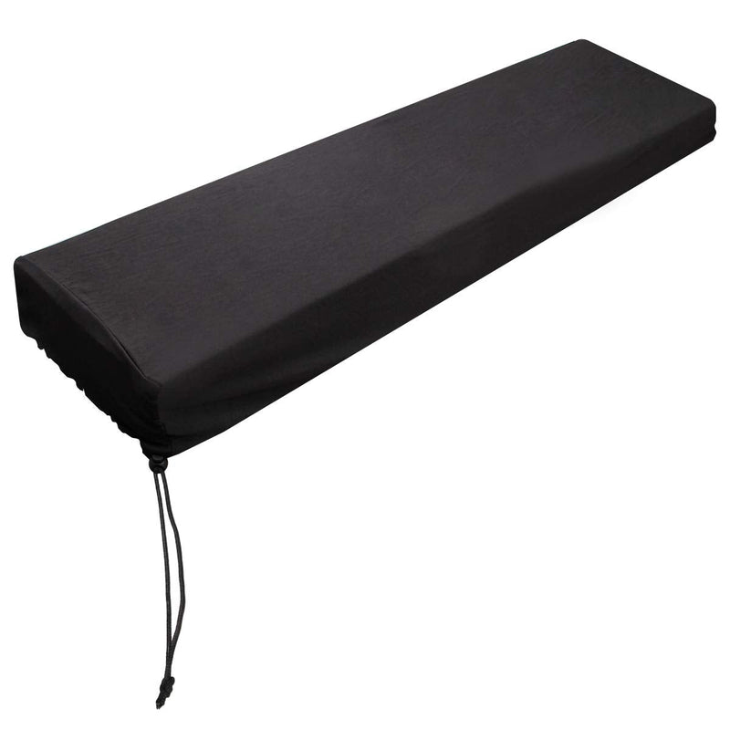Piano Keyboard Dust Cover For 61/76/88 Keys- Electric/Digital Piano Stretchable Protective Keyboard Cover, Elastic Cord Locking Clasp, Machine Washable (88 Keys) 88 Keys