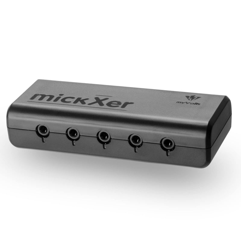 [AUSTRALIA] - MyVolts mickXer 5-Way Passive Mixer with Noise Filtering - Console Black 