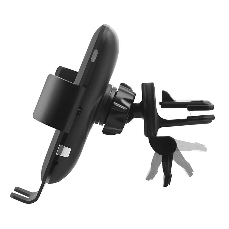 QT S Wireless Car Charger Qi Auto Clamp Voice Control Touch Sensor Infrared Induction Fast Charging Wireless Holder Compatible iPhone 12 12Pro Max 11/11 Pro/11 Pro Max/XS/XS Max/XR/X/8 Samsung Note9