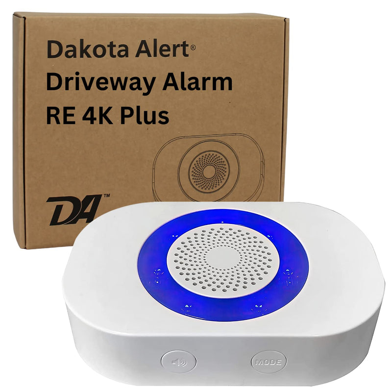 [AUSTRALIA] - Dakota Alert Wireless Receiver- RE-4k Plus- Up to 1 Mile Operating Range - Compatible with All Dakota Alert 4000 Series Sensors: SBB-4000, DCHT-4000, DCMT-4000, DCPT-4000, and UT-4000 Transmitters 