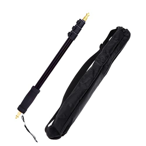 Godox AD-S13 21-63"/55-160cm Portable Light Boom Pole Stick 1/4" Male Thread Photography Bracket for WITSTRO Studio Speedlite AD360II AD200pro AD200pro II