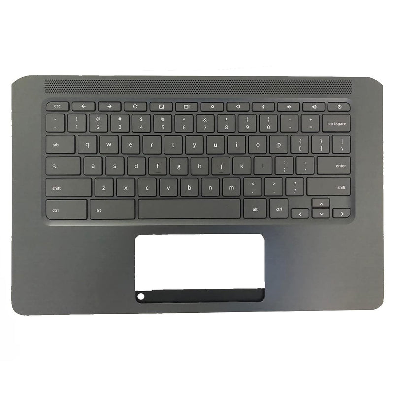 Replacement for Lenovo ideapad Flex 5-15IIL05Laptop Upper Case Palmrest Keyboard Assembly Part 5CB0Y85681 Top Cover Black
