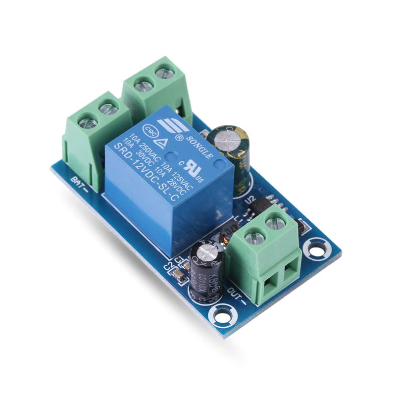 Yinhing Power Supply Controller, DC Power/Battery Switch DC 12V 24V 36V 48V 10A Power Supply Battery Controller Emergency Automatic Switch Module
