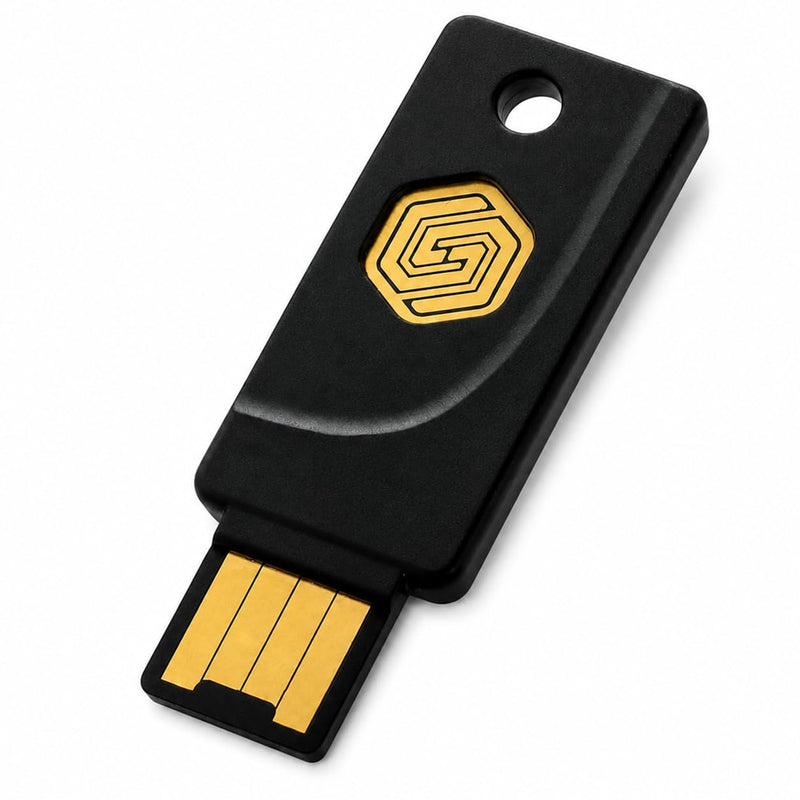 GoTrust Idem Key A USB Security Key NFC FIDO2 L2 Certified | 2FA Hardware Key, Passwordless Login, U2F OTP PIV, IP68 Waterproof, for Windows Mac iPhone Android Idem Key Type A
