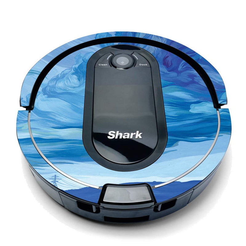 MIGHTY SKINS MightySkins Compatible with Shark Iq Robot - Cell Phone Towers | Protective, Durable, and Unique Vinyl Decal Wrap Cover | Easy to Apply, Remove, and Change Styles | Made in The USA