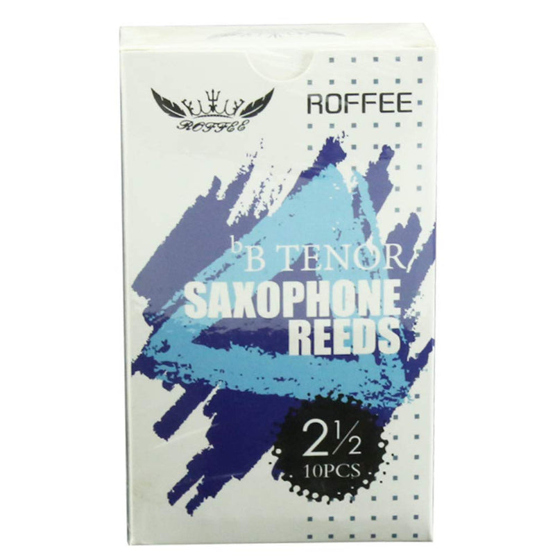 [AUSTRALIA] - tenor sax saxophone reeds strength 2.5,10 pcs/box,individual packing 10 pcs tenor 2.5 