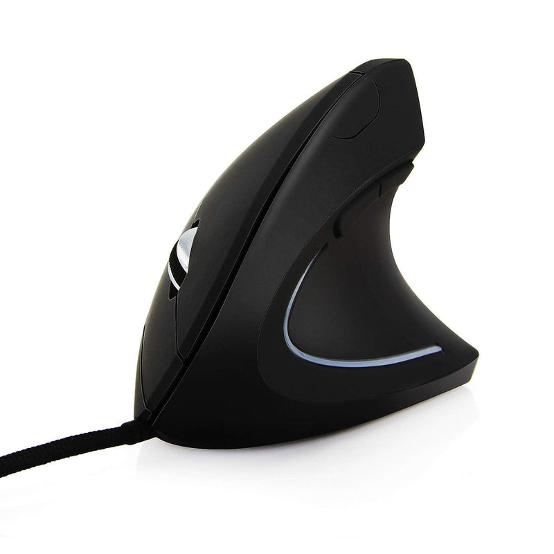Ai5G Wired Vertical Mouse Adjustable DPI Laptop Desktop Computer Mouse Optical Mice (for Right Hand) for Right Hand