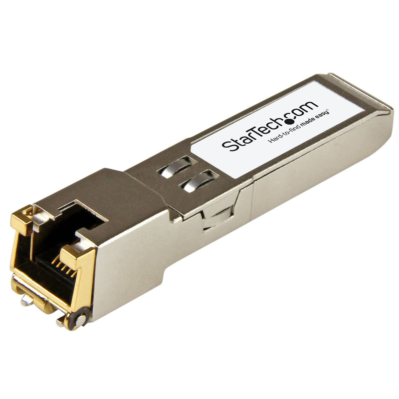 StarTech.com Palo Alto Networks CG Compatible SFP Module - 1000BASE-T - SFP to RJ45 Cat6/Cat5e - 1GE Gigabit Ethernet SFP - RJ-45 100m - (CG-ST) | 1GE Gigabit Ethernet SFP, SFP to RJ45 Cat6/Cat5e, RJ-45 100m