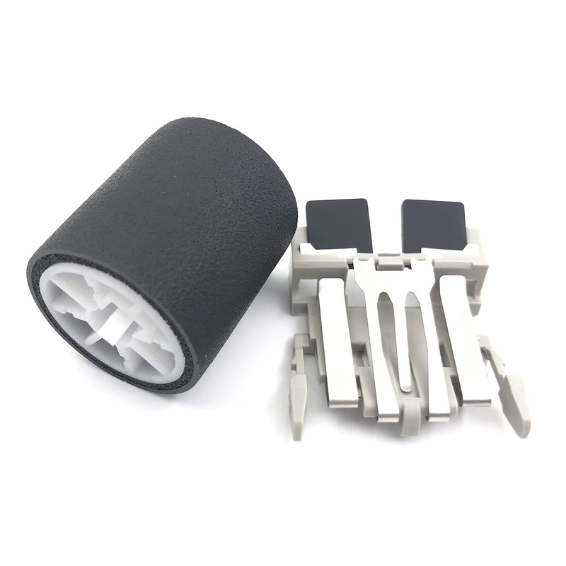 OKLILI 1SET PA03360-0001 PA03360-0002 Pick Pickup Roller + Separation Pad Assembly Compatible with Fujitsu S510M S510 S500M S500 fi-5110EOXM fi-5110EOX2 fi-5110EOX fi-5110C