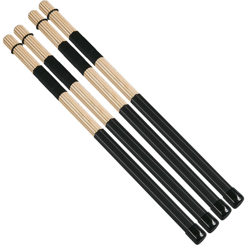 Jazz Drum Sticks Drumsticks Bamboo Punk Drum Sticks for Jazz Folk Music (black) 1