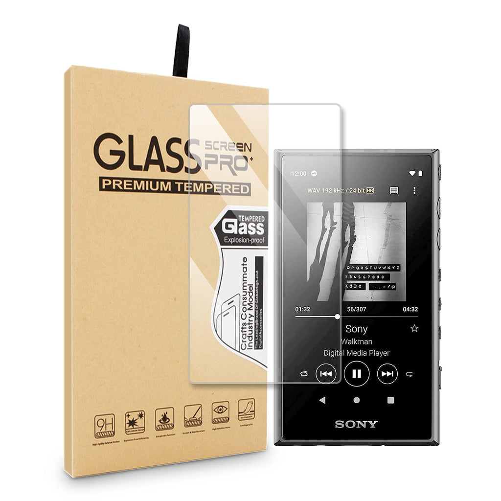 1PC for Sony Walkman NW-A100 A105 A106HN A100TPS Tempered Glass, 9H Ultra Protective Tempered Glass Screen Protector Film for Sony Walkman NW-A100 A105 A105HN A106 A106HN A107 A100TPS(Pack of 1) Pack of 1