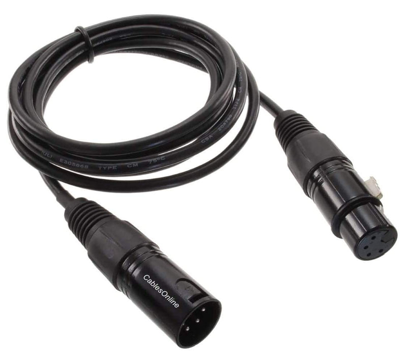 [AUSTRALIA] - CablesOnline, 10ft. XLR 4-Pin Female to XLR 4-Pin Male Shielded Extension Patch Cable, X4-0010 