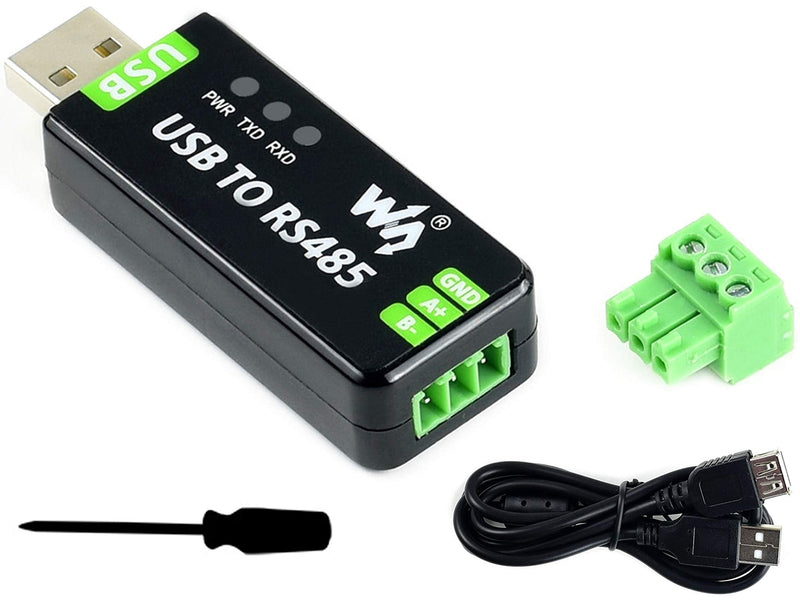 Industrial USB to RS485 Converter Adapter Original FT232RL Fast Communication Embedded Protection Circuits Resettable Fuse ESD Protection TVS Diode etc Automatic Transceiving
