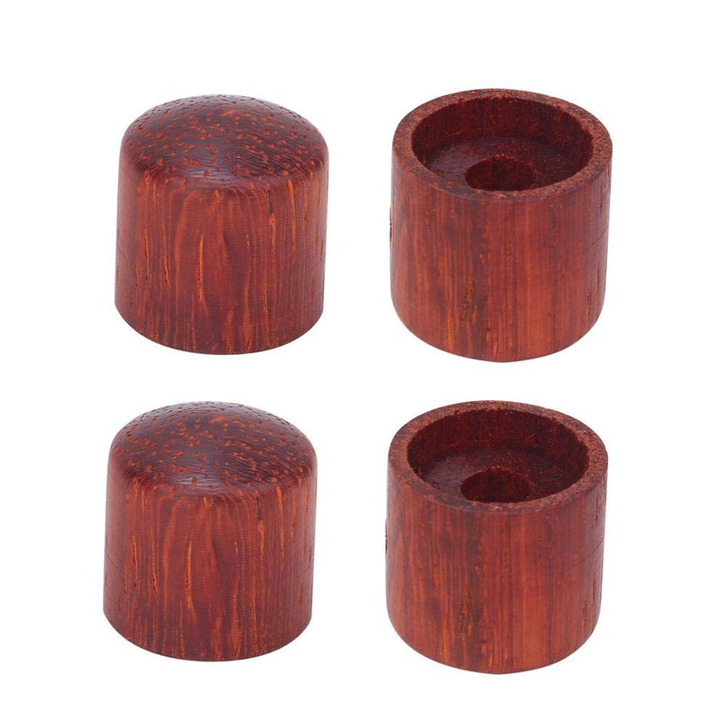 Bnineteenteam 4PCS Guitar Tone Knob Electric Guitar Parts Control Knob Guitar Control Knobs Maple Wood Guitar Bass Accessories Playing Accessories