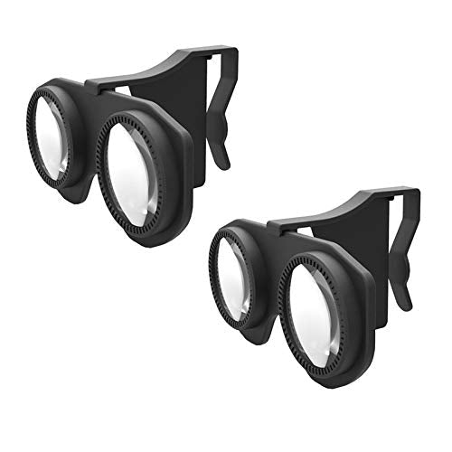 VR Headsets Compatible with All Smartphones-Virtual Reality Headsets Google Cardboard Upgrade-Mini Exquisite Light Weight,Mini 3D VR Glasses,2 Pack 2Pack-mini-VR