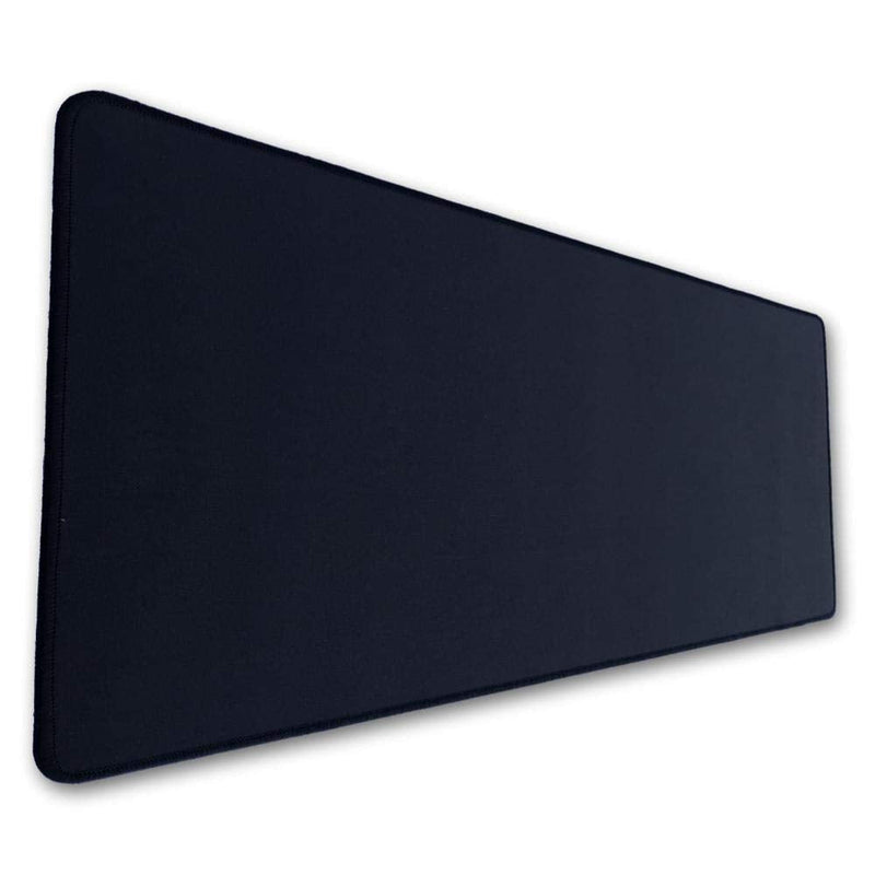 Extended Gaming Mouse Pad - 30.71 x 13.78 in, All DPI Setting, No Logo, Anti-fray Stitched Edges, Non-Slip Rubber Base, Micro-Woven Surface. Large Mouse Pad, Keyboard Mat (Black) by Green2B
