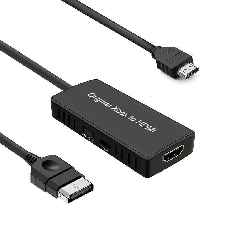 [AUSTRALIA] - HD Link Cable for Original Xbox Original Xbox HDMI Converter Automatically Detects and Converts YPbPr Component Signal to 480i/720p Output（100% Improved Picture Quality） 