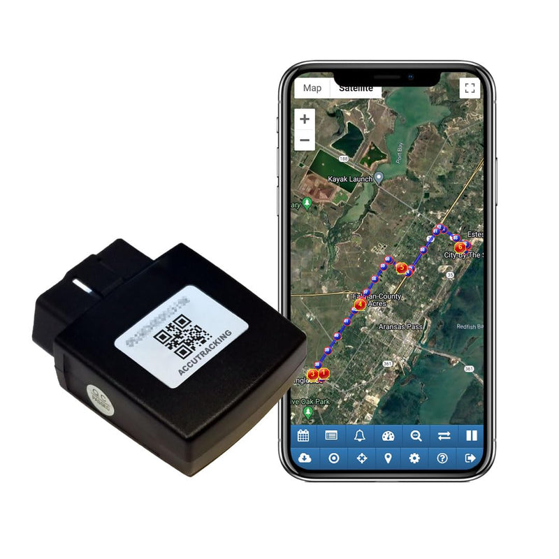 AccuTracking VTPLUG TK374 GPS Tracker for Vehicles - 4G LTE OBD GPS Tracker for Car Truck Fleet Teen Driver, Diagnostic, No Activation Fee, No Cancellation Fee, No Re-Activation Fee