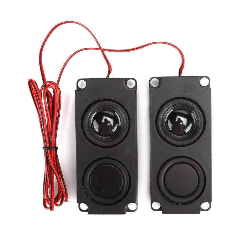 Loudspeaker,8Ω 5W Portable Heavy Bass Audio Cavity 40mm Magnetic Dual Speaker for TV Monitor,High Sensitivity,Great Performance
