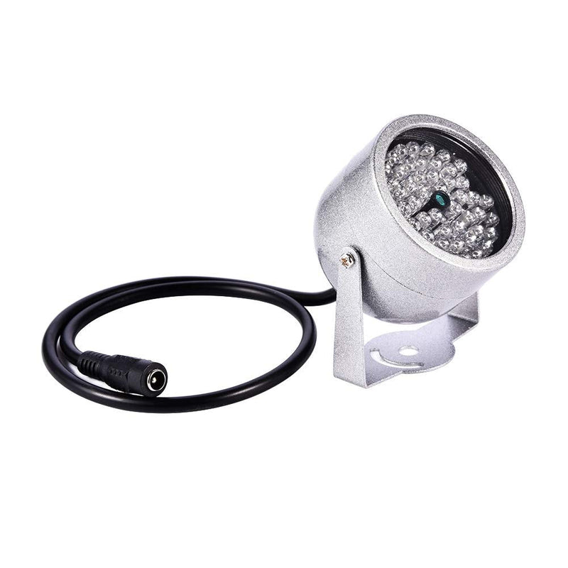 PUSOKEI IR Illuminator Lights,CCTV IR Night Vision Illuminator Camera Lights,48 LED Lights Automatic CDS Power Control,Waterproof Infrared Fill Light for Electronic Police Snapshot,Traffic Junctions