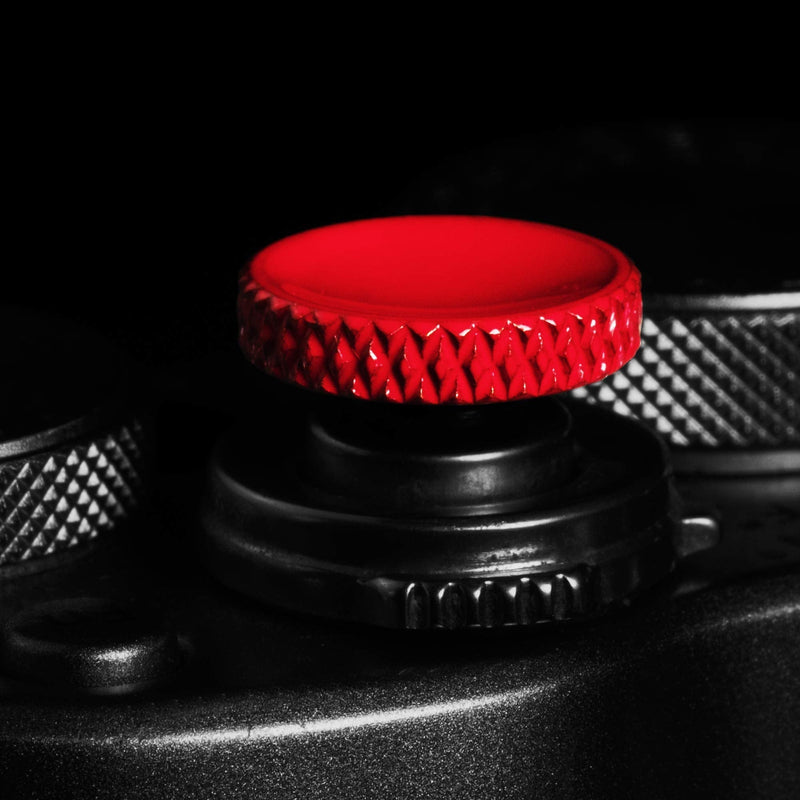Camera Shutter Button (2 Pack/Red) Upscale and Delicate Soft Shutter Release Button Red