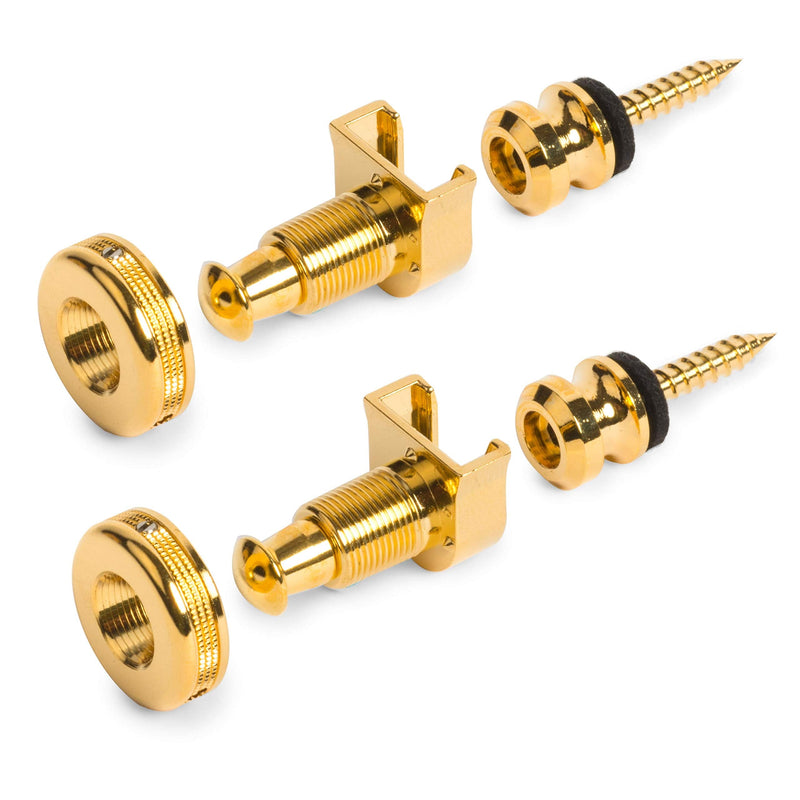 Schaller S-Locks, Gold, Set of 2