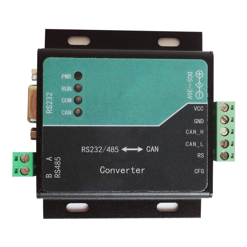 Taidacent High Performance High Stability Serial to CAN Module Serial to CAN Converter RS485 Can Bus Adapter Uart Can Converter RS232 to Can Bus Converter (Without Power Adapter) Without power adapter