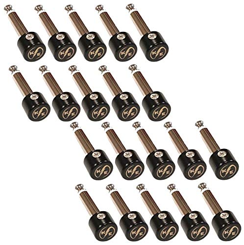 [AUSTRALIA] - 20 Pieces Solder-Free Solderless 1/4" Connectors Guitar Effects Patch Cables 