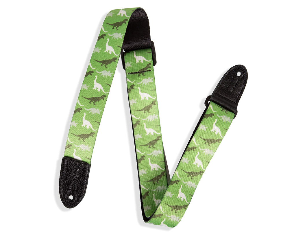 Levy's Leathers Guitar Strap (MPJR-003), Dinosaur Camo