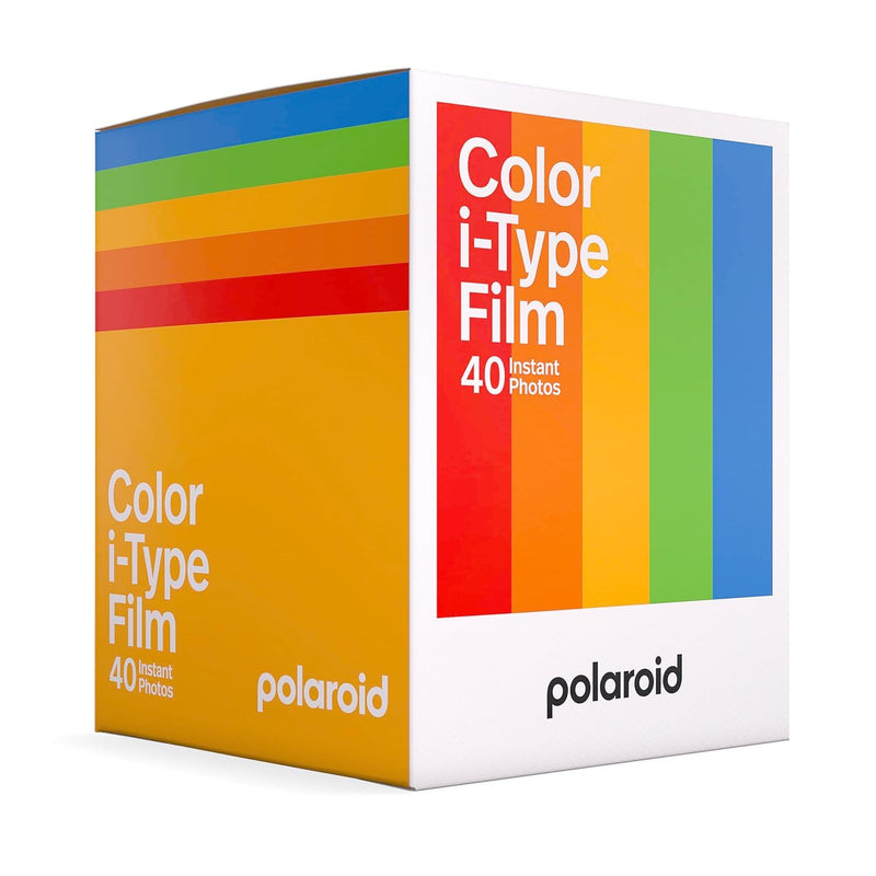 Polaroid Instant Color I-Type Film - 40x Film Pack (40 Photos) (6010) 40 Photos White Frame