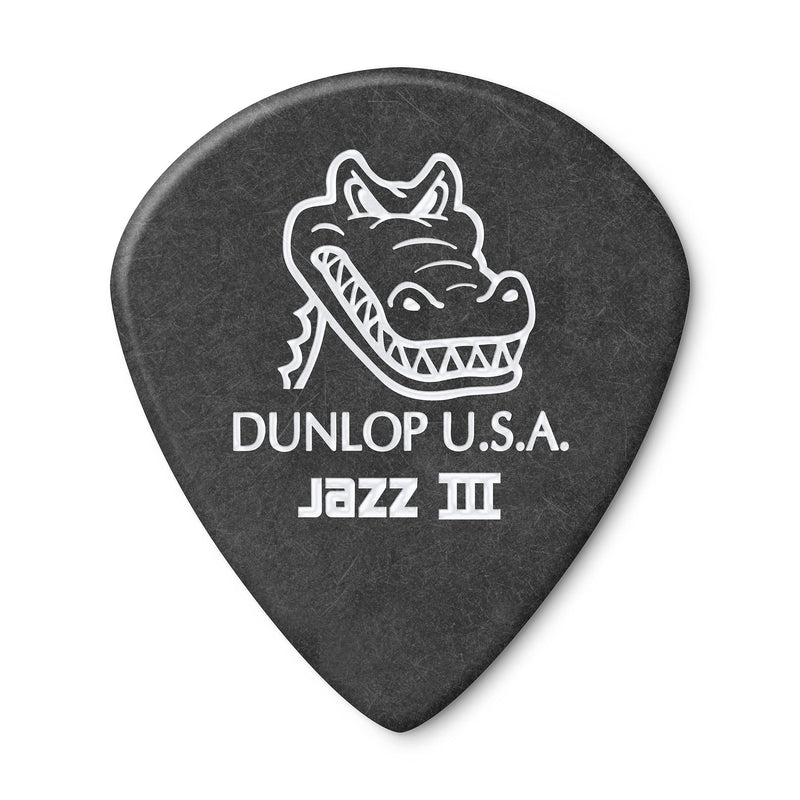 Jim Dunlop Gator Grip Jazz III 1.4mm Guitar Picks - 36 Pack