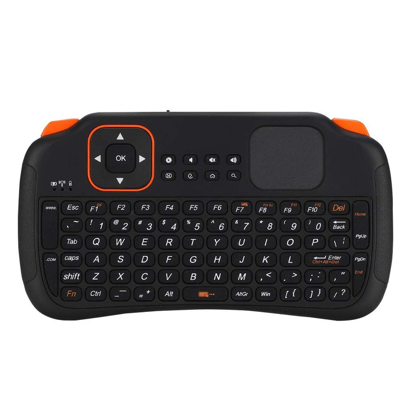 Yoidesu Mini Wireless Keyboard with Touchpad Mouse,2.4GHz Mini Wireless Keyboard Controller with 83-Key,Rechargeable Mini Keyboard