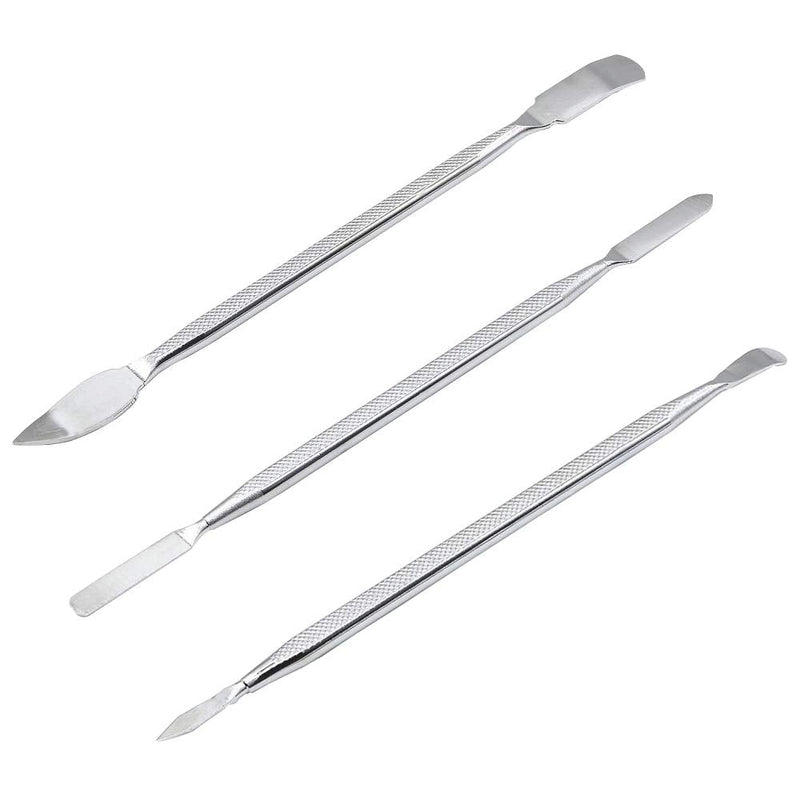 3Pcs Metal Spudger Dual Ends Opening Pry Tools Professional Pry Opening Spudger for Laptop Tablet iPhone ipad Cell Phone Other Mobile Devices 3PCS