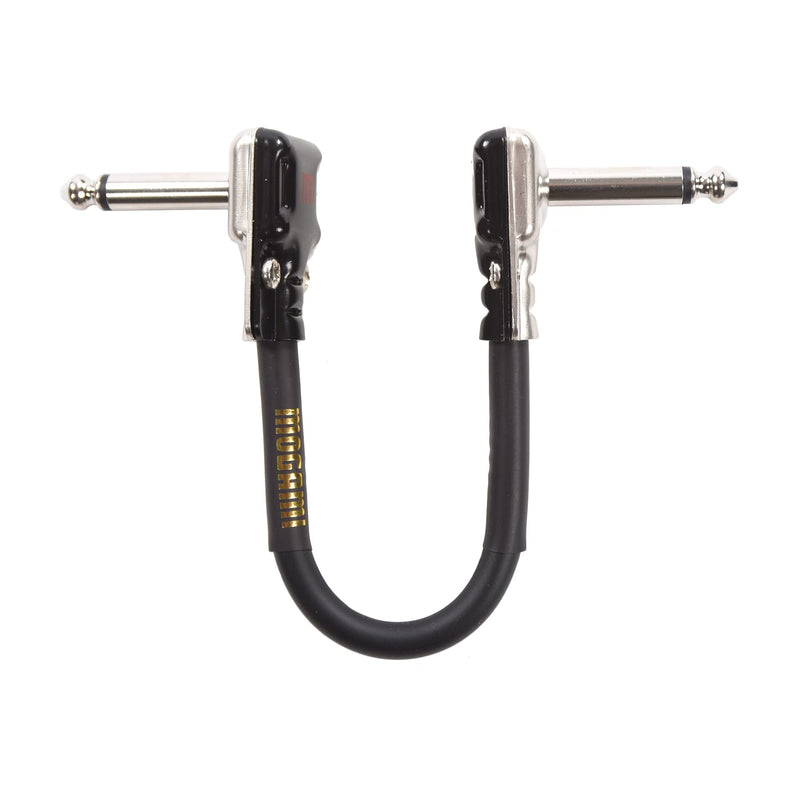 Mogami Gold Instrument PRR 0.5 Pancake Right Angle to Right Angle Pedal Cable - 6 inch