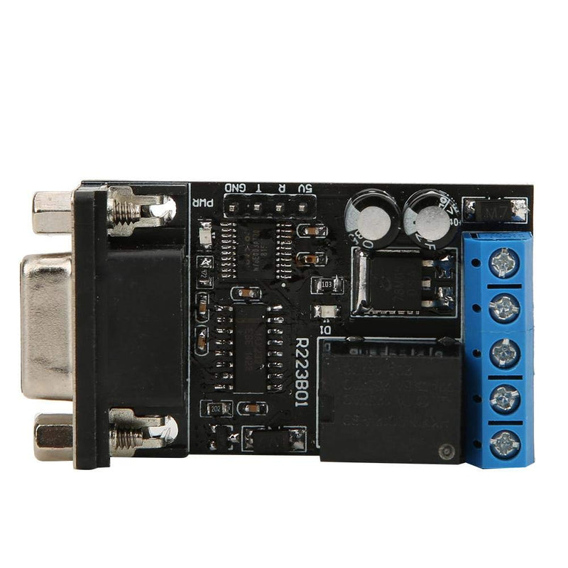 DC 12V 1 Channel RS232 Delay Relay Module, RS232 Delay Relay Module 1 Channel Serial Port UART Multifunctional DC12V R223B01