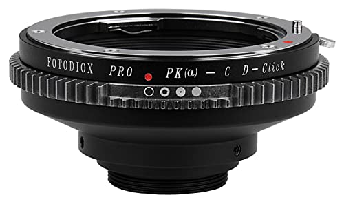 Fotodiox PKA-C-P Lens Adapter with Pentax K Auto Focus Mount Lenses to C-Mount Cine & CCTV Cameras