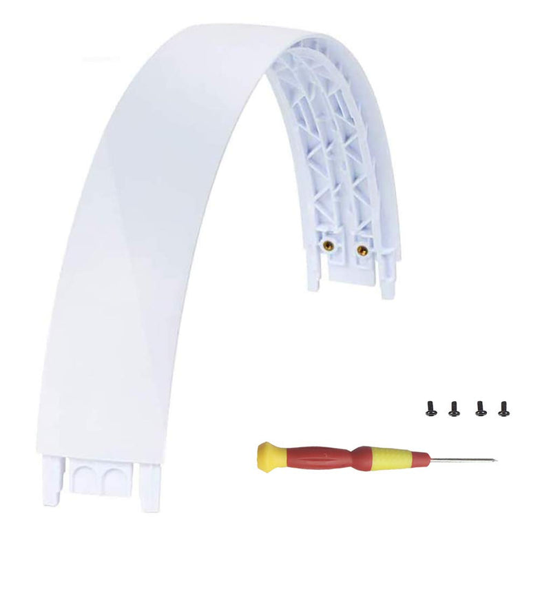 [AUSTRALIA] - Adhiper Solo3 Headband Replacement Top Headband Repair Parts Compatible with Solo 3 Solo 3.0 Wireless Solo 2.0 Wireless Over-Ear Headphones (White) Headband White 