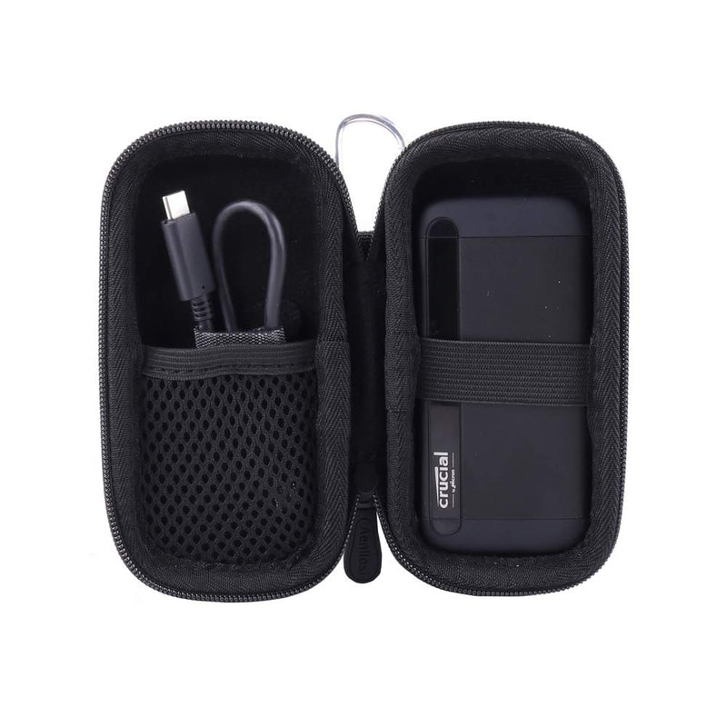Aenllosi Hard Carrying Case Case Compatible for Crucial 1TB/500GB X8 Portable SSD (Storage)