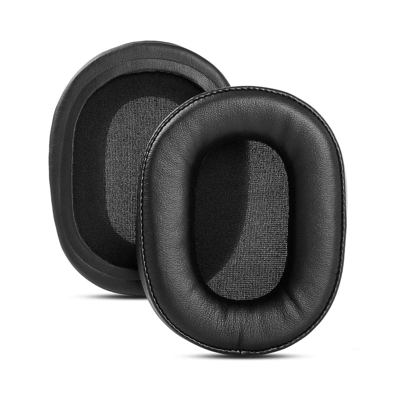 [AUSTRALIA] - Ear Pads Cushion Replacement Earpads Pillow Compatible with Oppo PM-3 PM3 PM 3 Headphones (Black Sheepskin Leather) Black Sheepskin Leather 