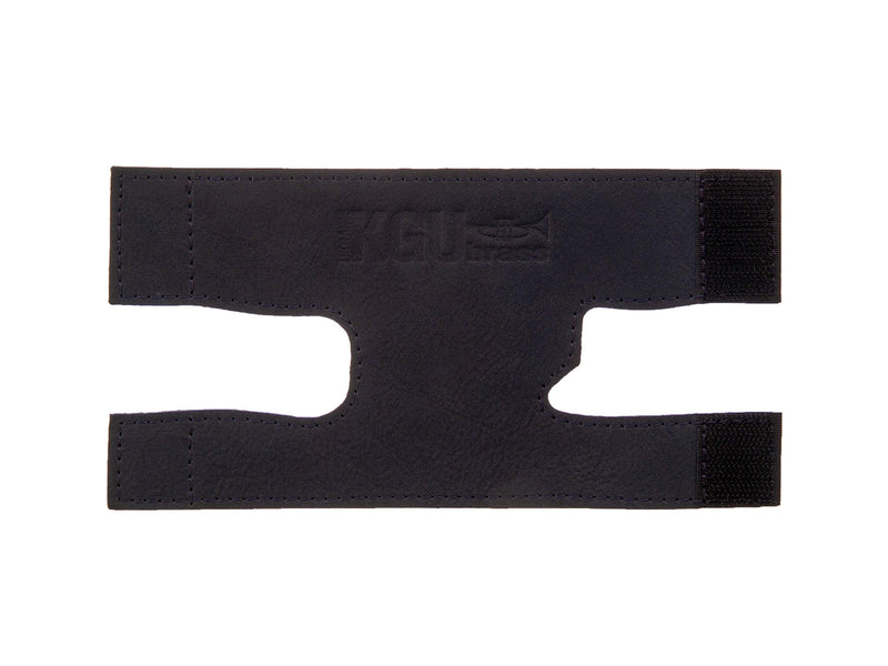[AUSTRALIA] - Trumpet valve guard by KGUBrass is the leather trumpet valve protector made of luxurious mild and thick material; use as protection from corrosion, scratches and stains (Black) BLACK 
