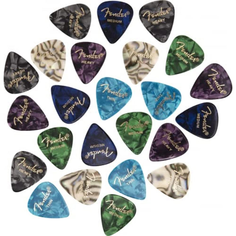 351 Shape Premium Picks 24 Count Multi-Colour Pack Mélangé Pack of 24