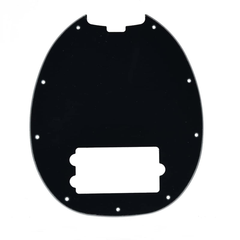 Dopro Bass Pickguard Fit for Musicman classic 4 string StingRay bass models Black 3Ply