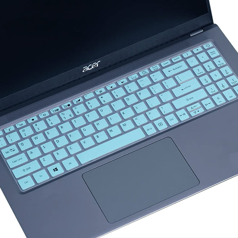 Keyboard Cover for 15.6 Acer Aspire 5 Slim Laptop A515-46 A515-45/45G A515-56/56T/56G A515-55/55G/55T A515-54/54G A515-53/53G/53K A515-52 A515-45/45G, Acer Swift 3 SF315-52/51 Hotblue
