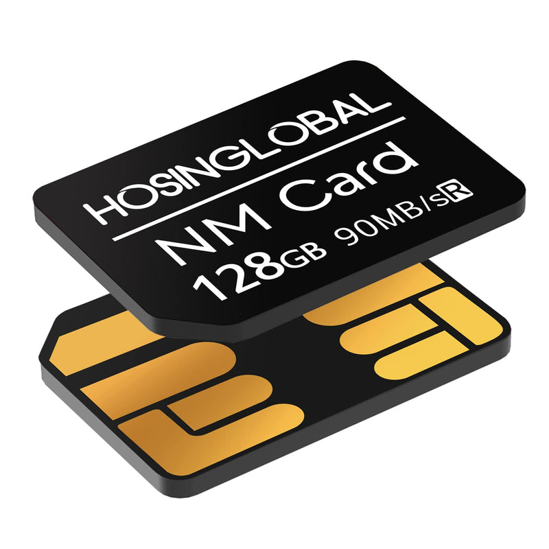 Enhanced Version NM Card 128GB 90MB/S Nano Memory Card Nano Card only Suitable for Huawei P30/P30pro/P40 series/Mate20 Series/Mate30 Series Nano 128GB Card black