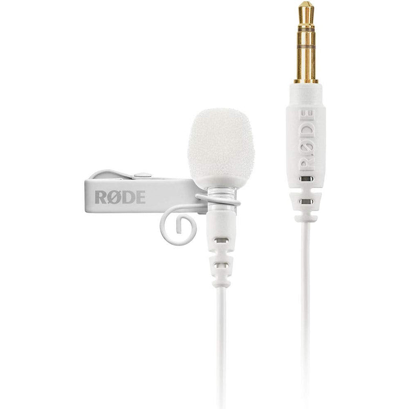 [AUSTRALIA] - RØDE Lavalier GO Professional-Grade Wearable Microphone, White, (LAVGOW) 