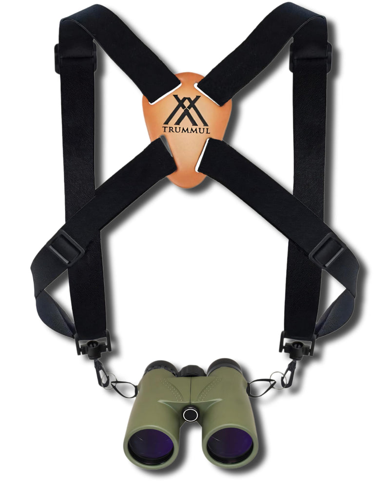 [AUSTRALIA] - Binocular Harness Strap Best Chest Harness Strap for Hunters Photographers and Golfers (Black) 