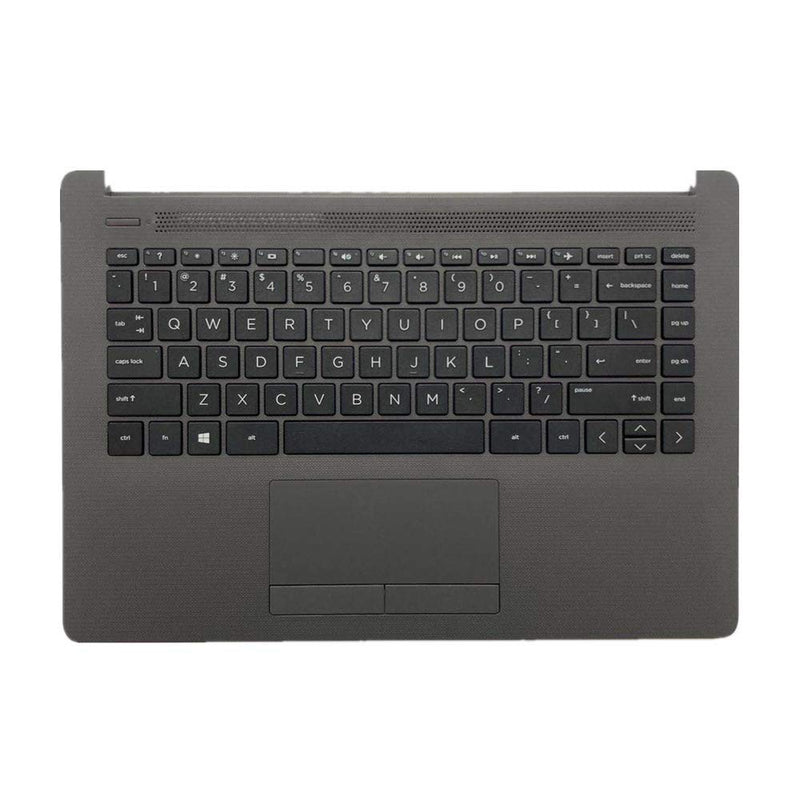 Replacement for HP Probook 240 G7 245 G7 Laptop Upper Case Palmrest Keyboard Touchpad Assembly Part 6070B1306305 L44060-001